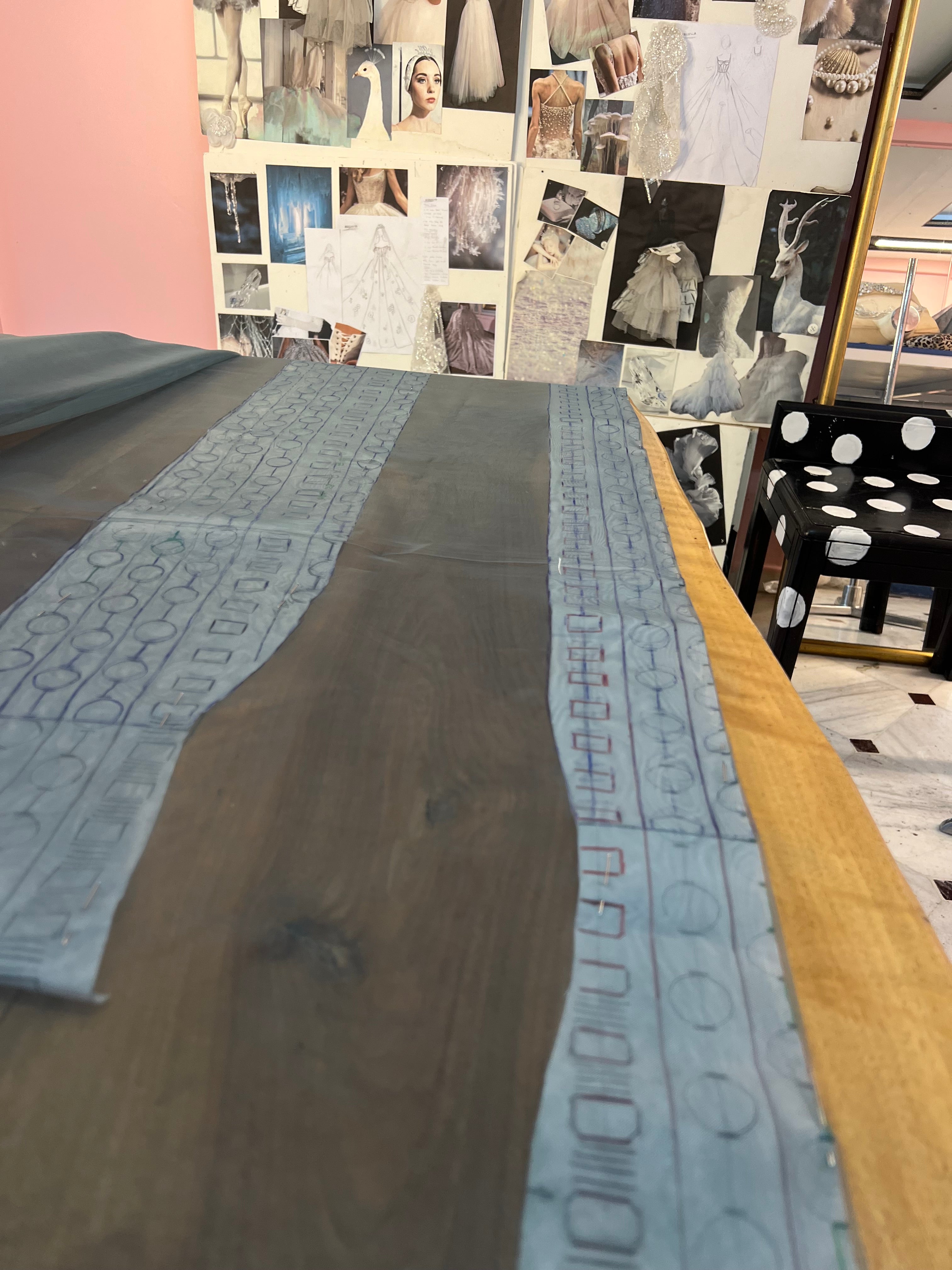 Custom made Green Dress