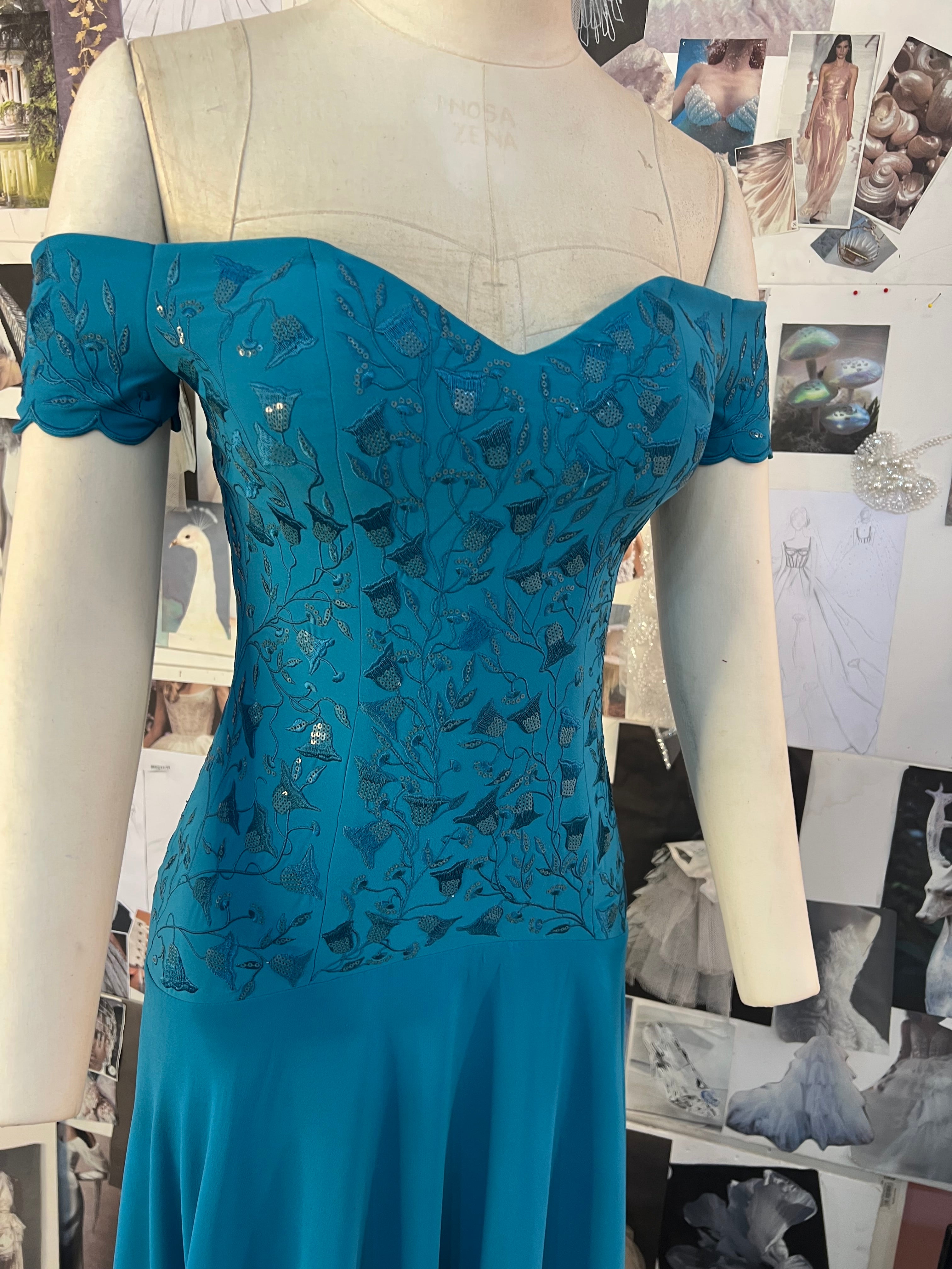 Custom Made Lotus Dress