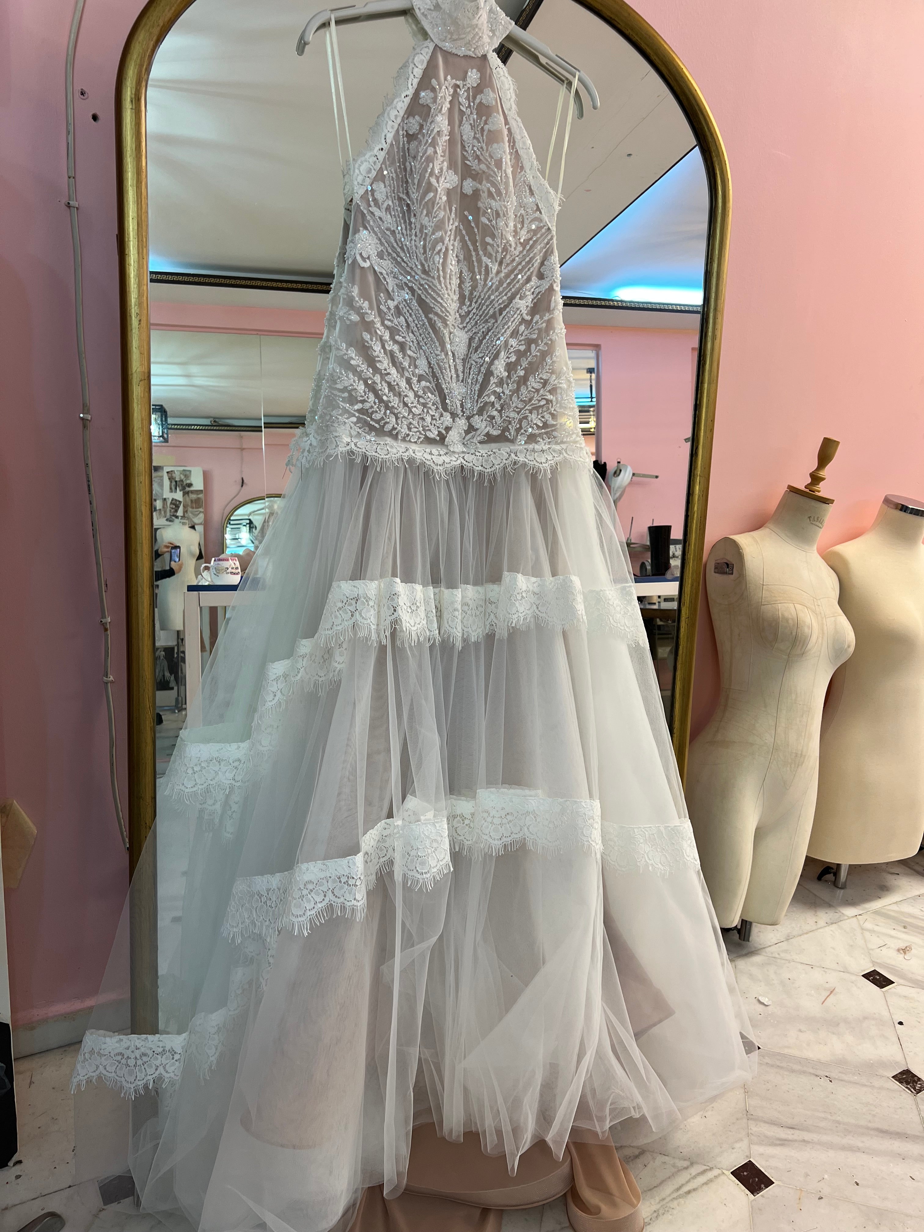 Custom Made Swan Dress