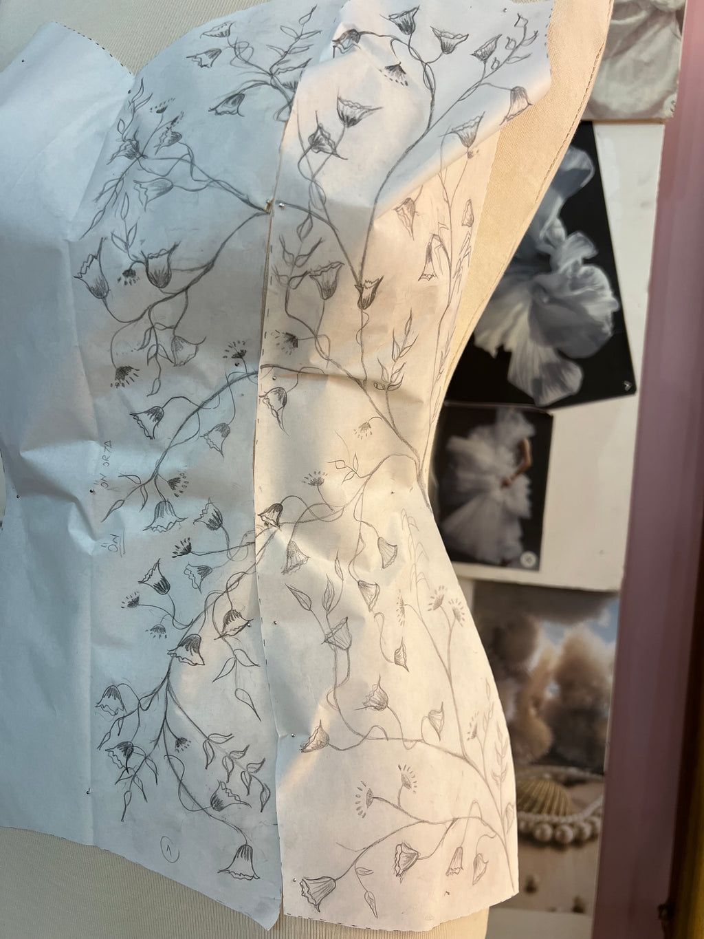 Custom Made Lotus Dress