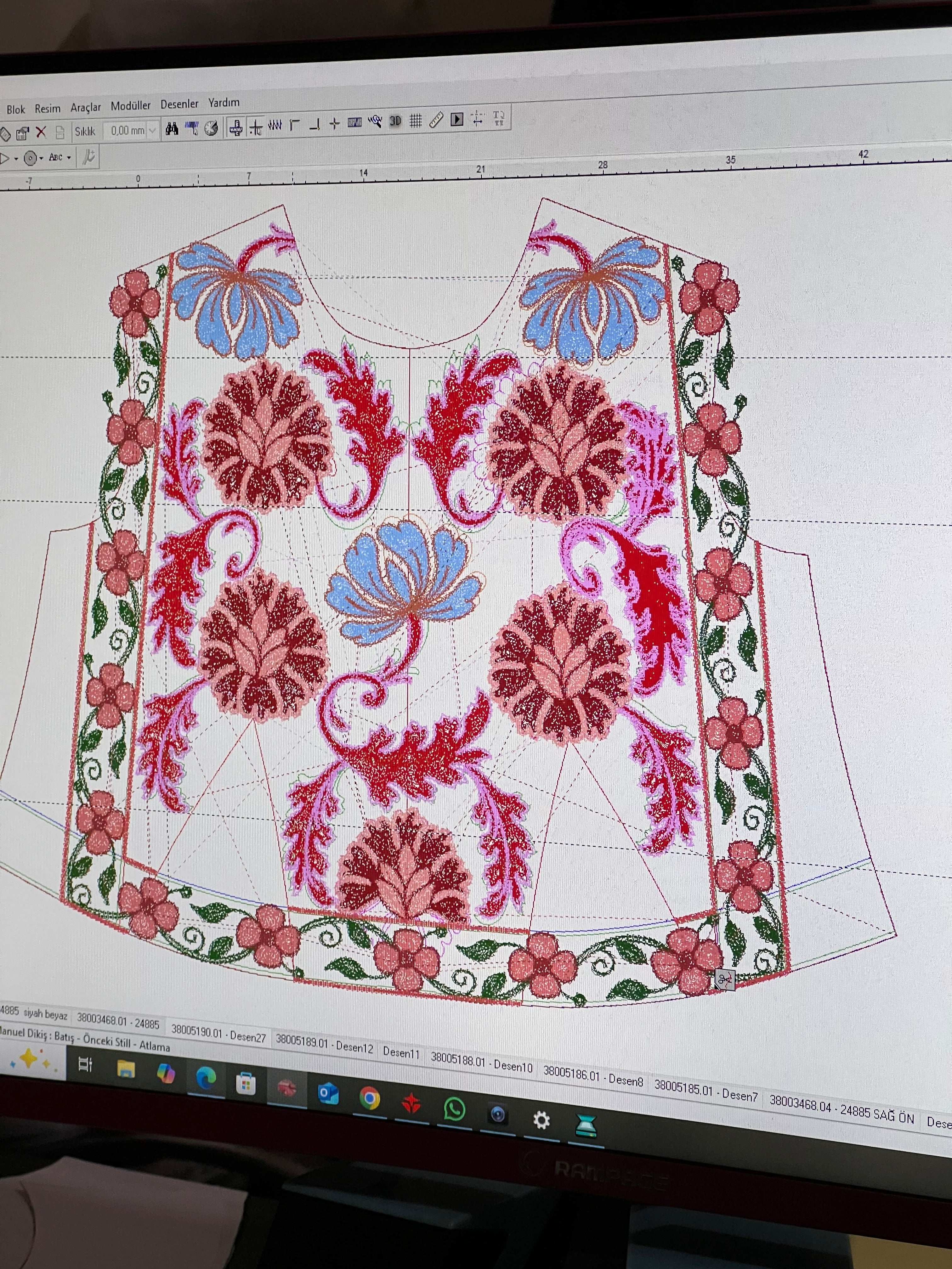 Custom Made Flamenca Dress