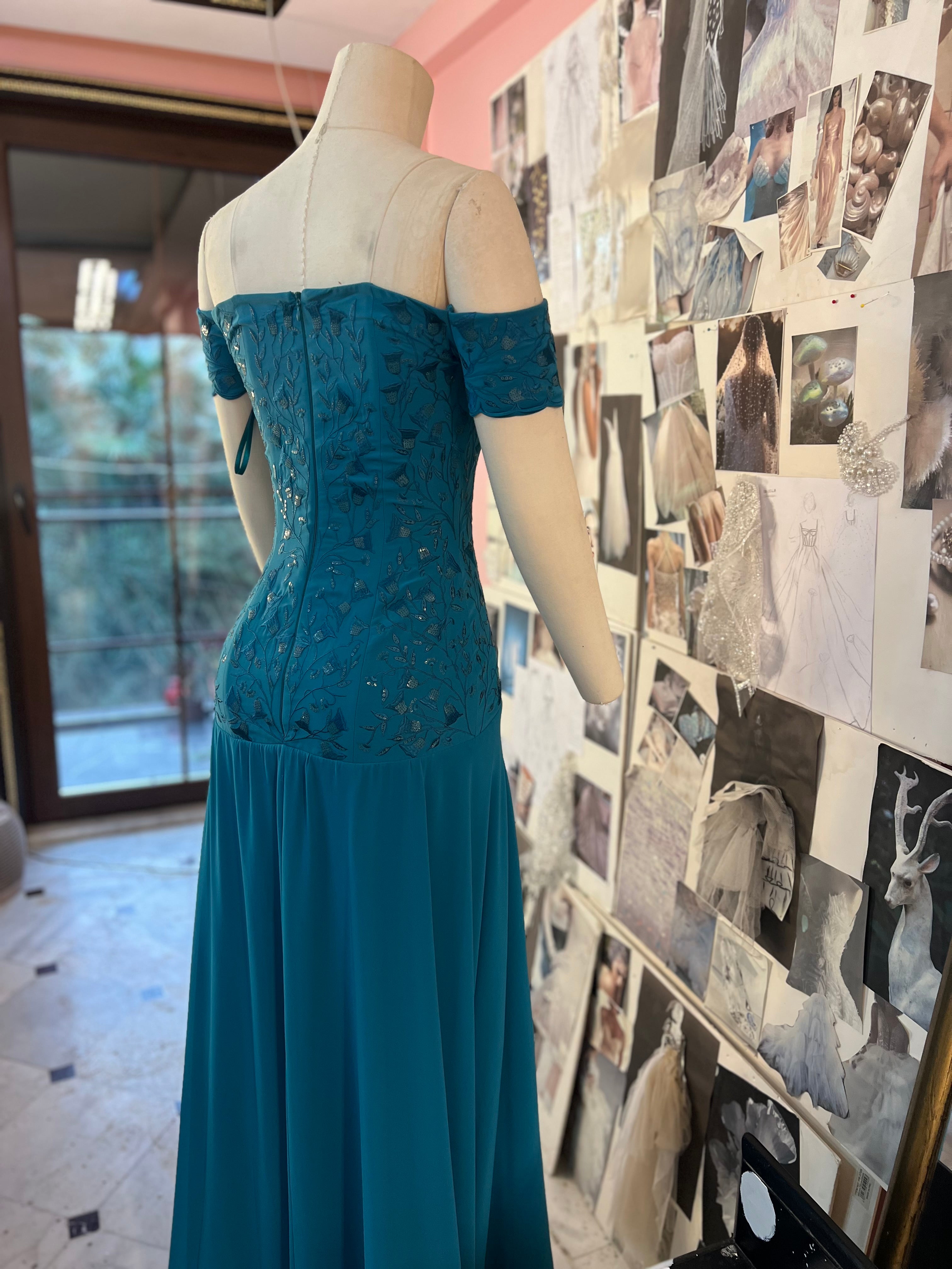 Custom Made Lotus Dress