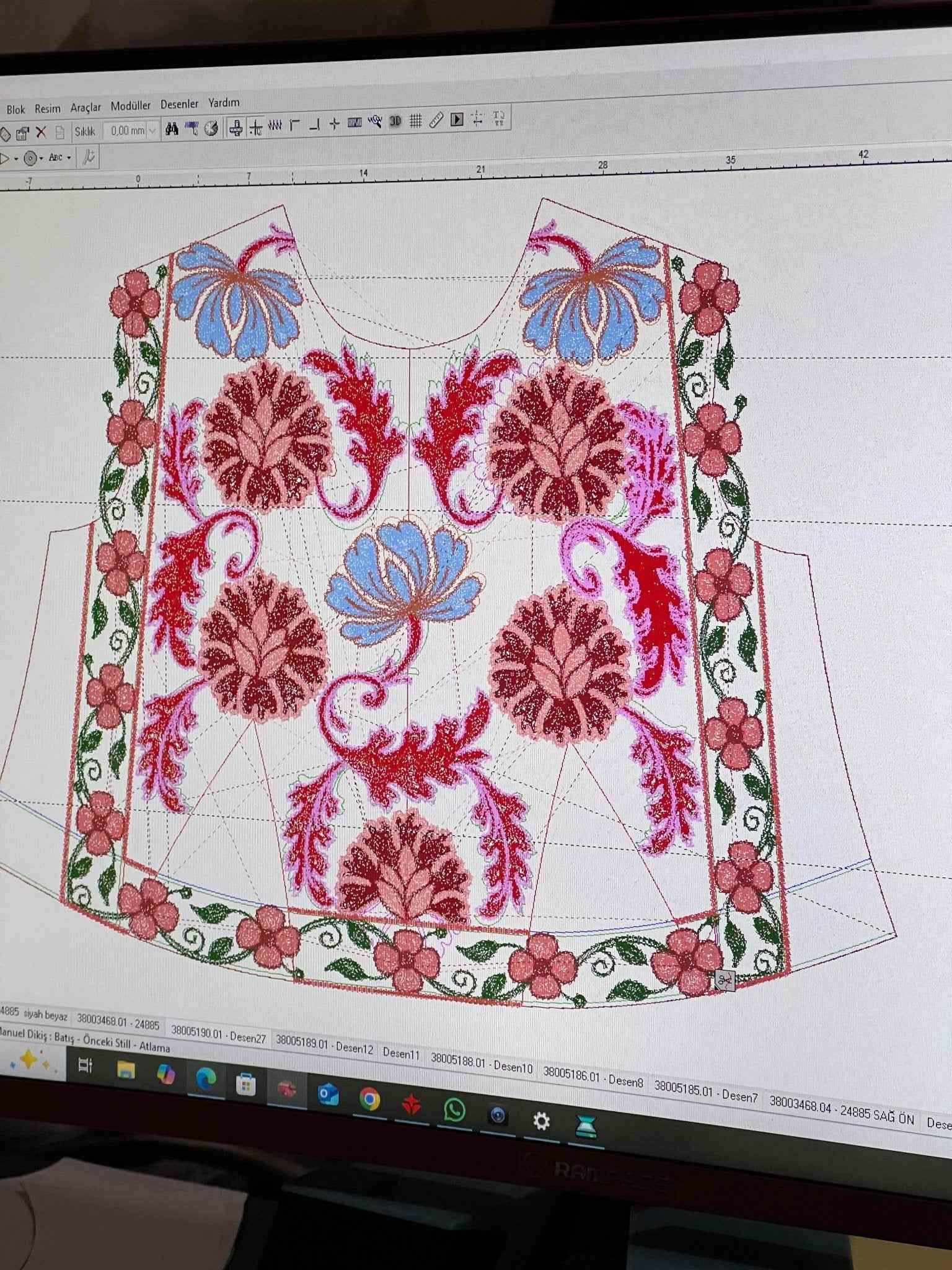 Custom Made Flamenca Dress