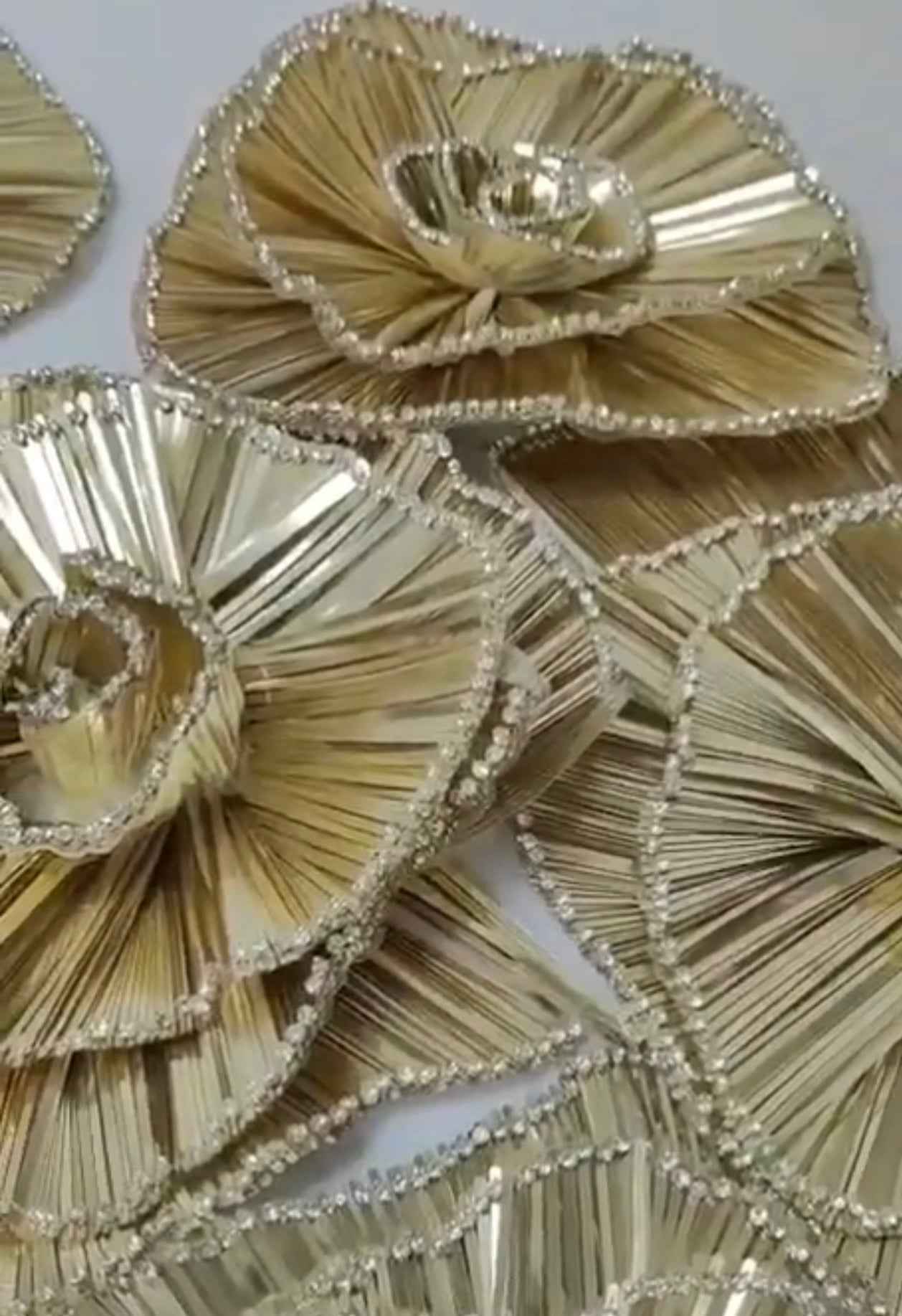 Custom Made Gold Diamond Dress