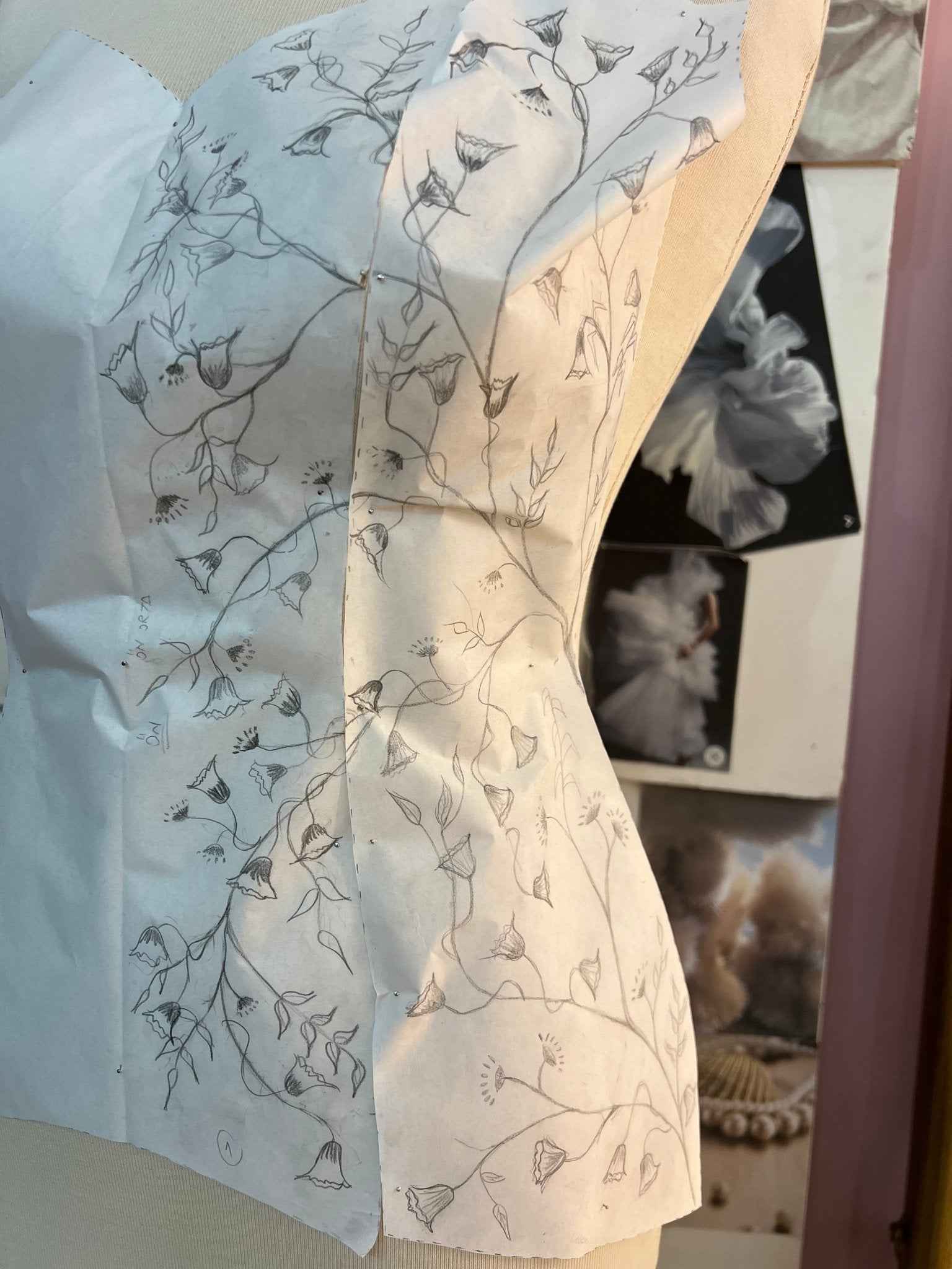Custom Made Lotus Dress