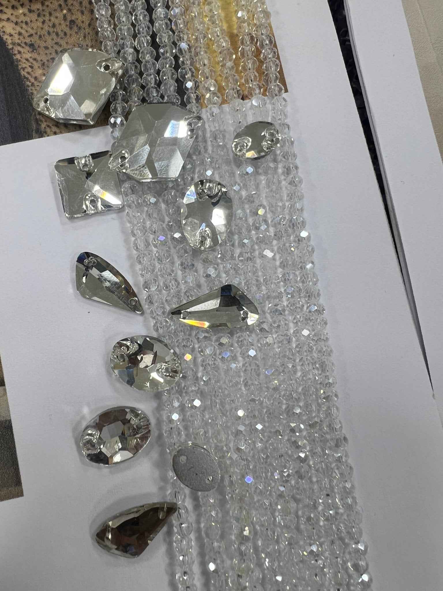 Custom Made Silver Dress