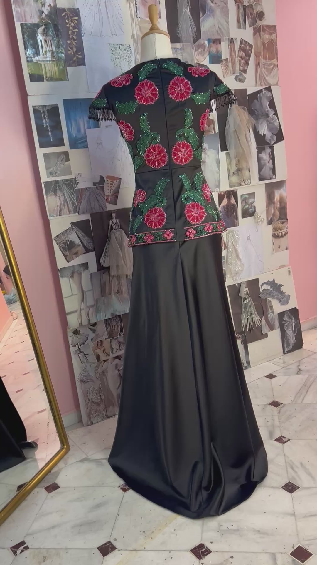 Custom Made Flamenca Dress