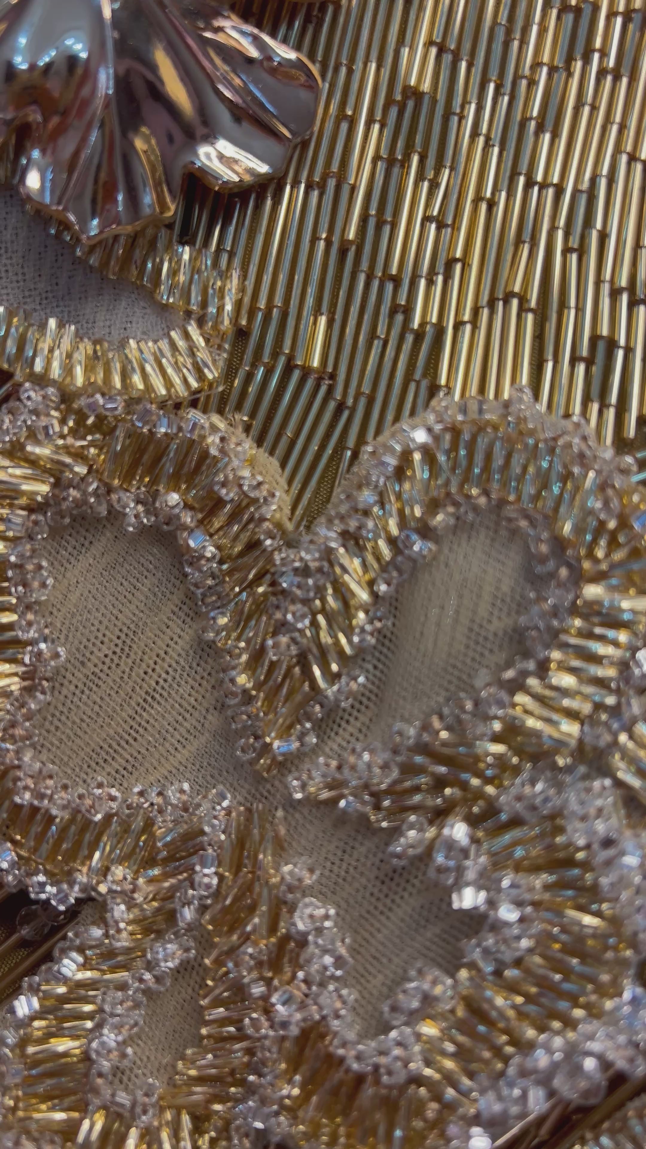 Custom made Gold Dress