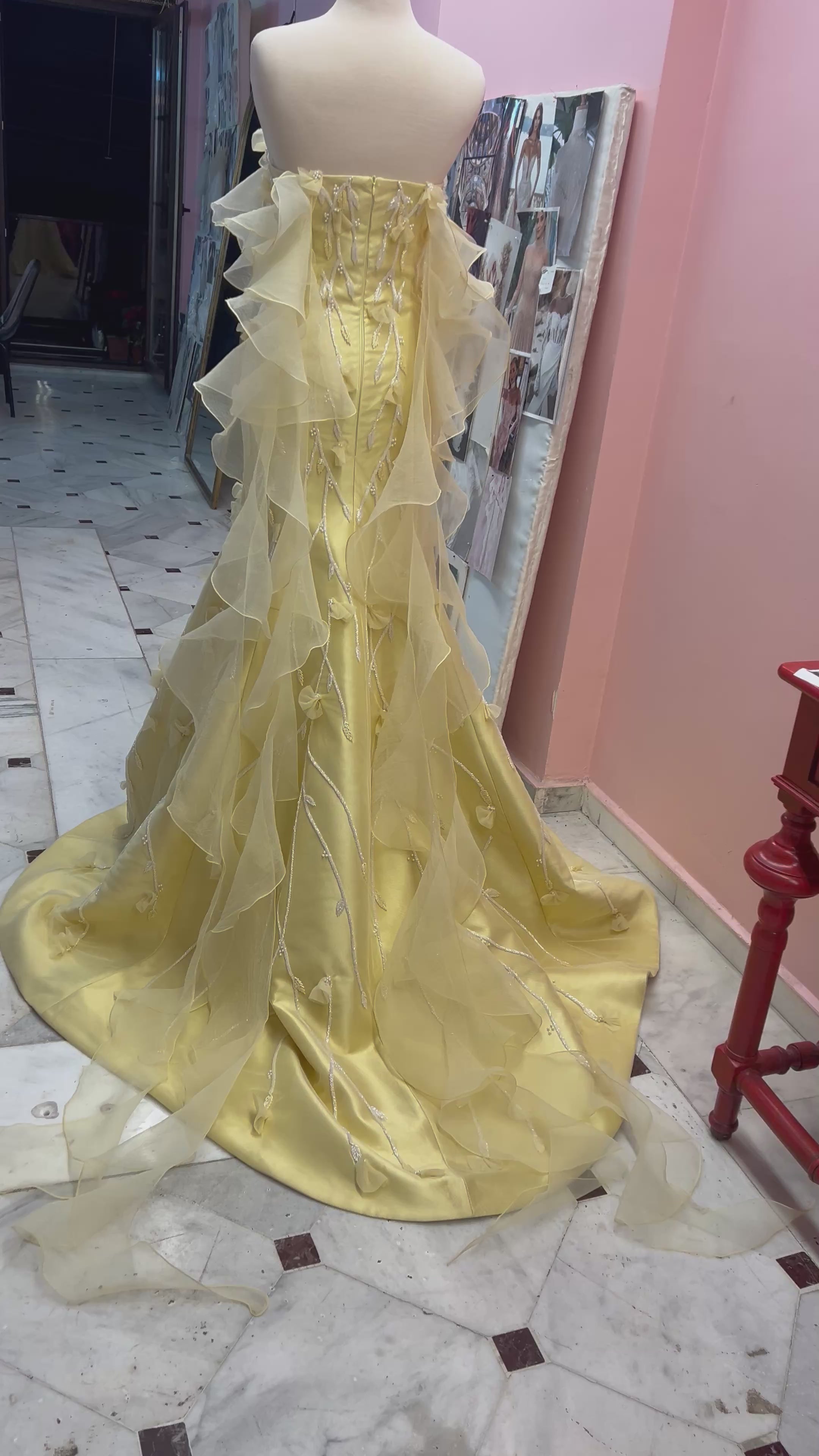 Custom Made Mimosa Dress